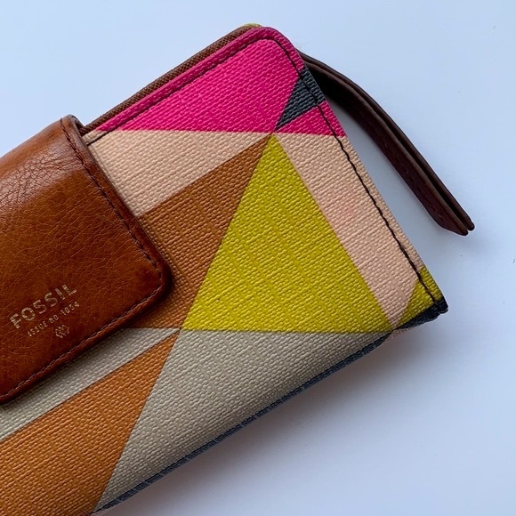 FOSSIL | Geometric patterned purse - Picture 3 of 10